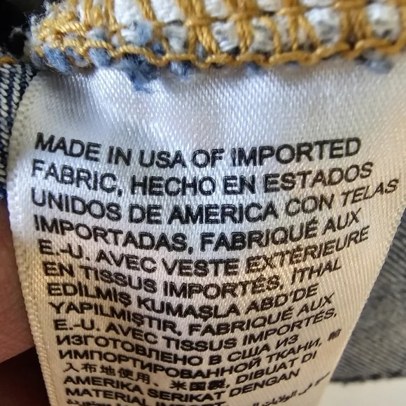 Bebe Jean Micro Mini - Picture 10 of 10